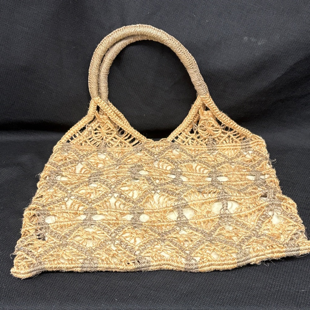 Handcrafted Woven Bag with liner